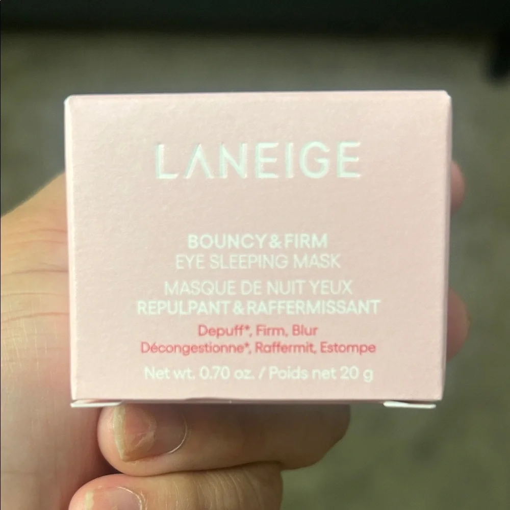 LANEIGE Bouncy & Firm Eye Sleeping Night Skincare Mask